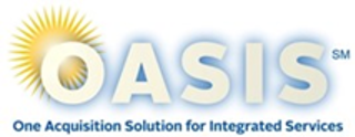 logo that reads OASIS: One Acquistion Solution for Integrated Services
